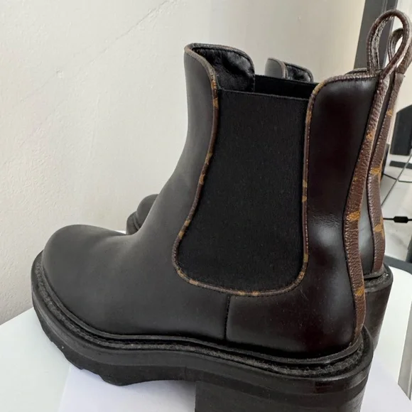 Louis Vuitton black Ankle Boots - Picture 3 of 5
